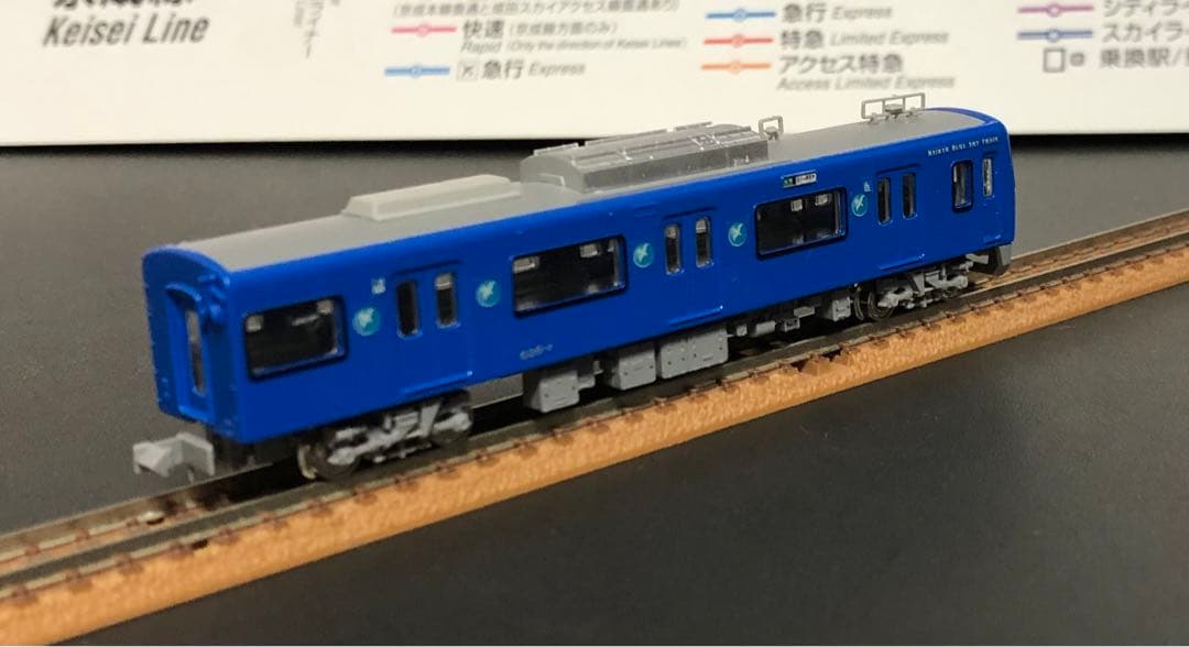 管理番号1627 京急 新600形 Nゲージ 塗装済キット 素人組立品4両