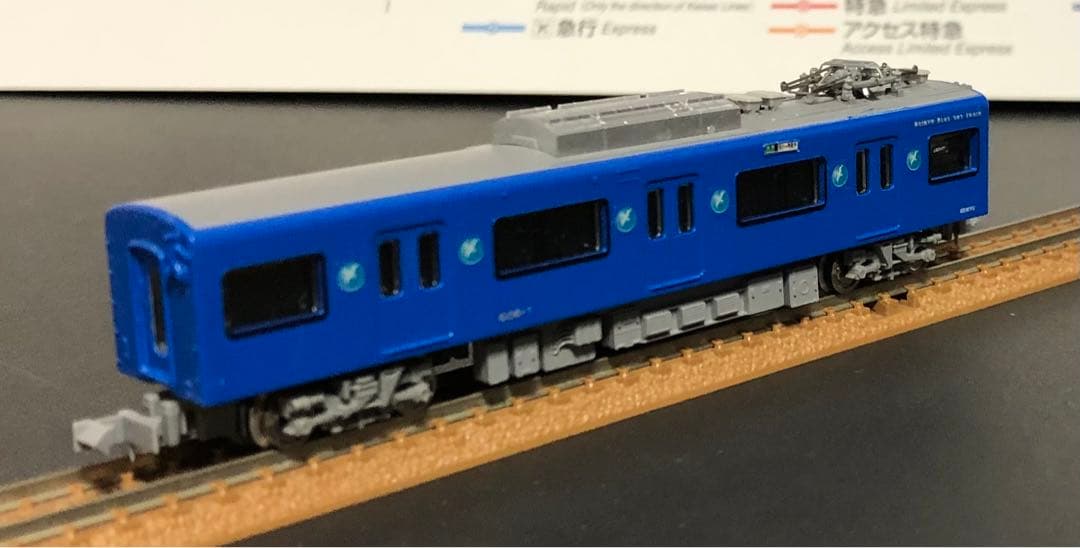 管理番号1627 京急 新600形 Nゲージ 塗装済キット 素人組立品4両