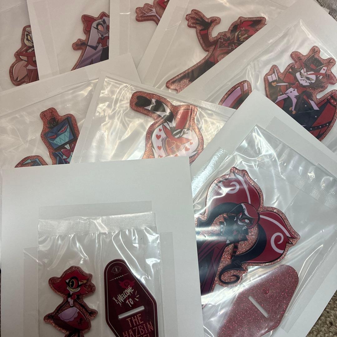 一番くじ ハズビンホテル F賞 アクリルスタンド 9種 コンプリート