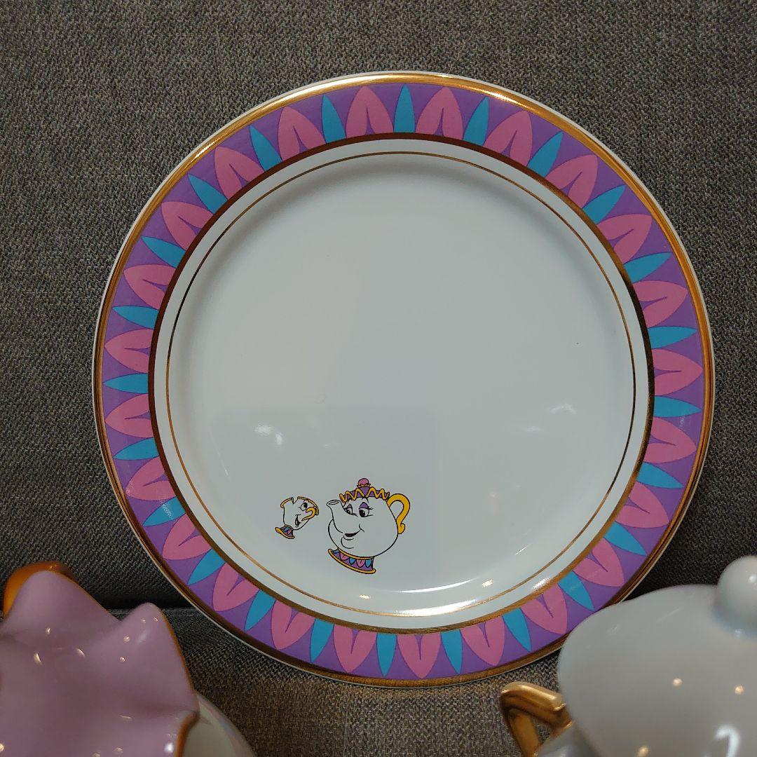 ディズニーリゾート　美女と野獣　ポット婦人　ティーセット4点セット