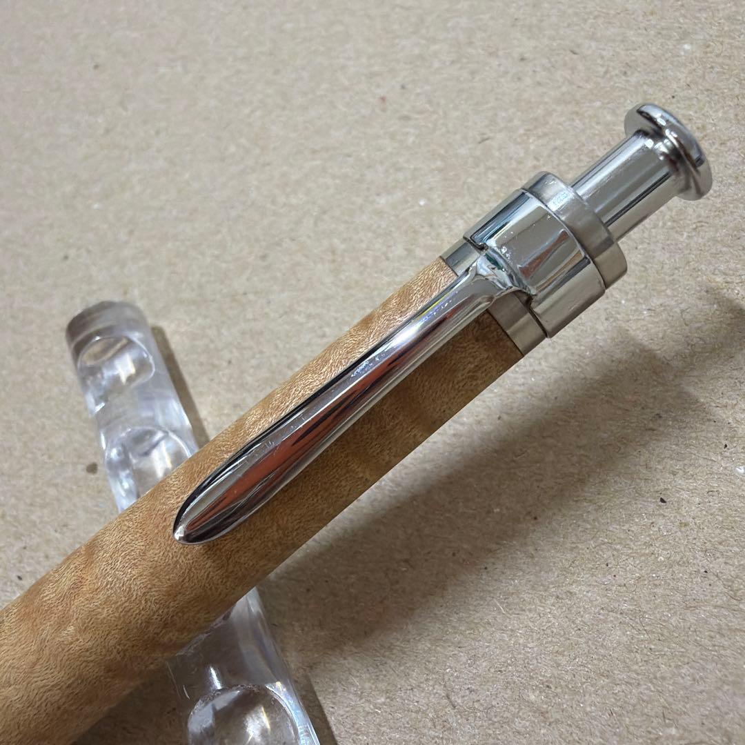 工房楔 シャーペン 0.5mm 楓 ちぢみ 縮杢 木軸 - メルカリ