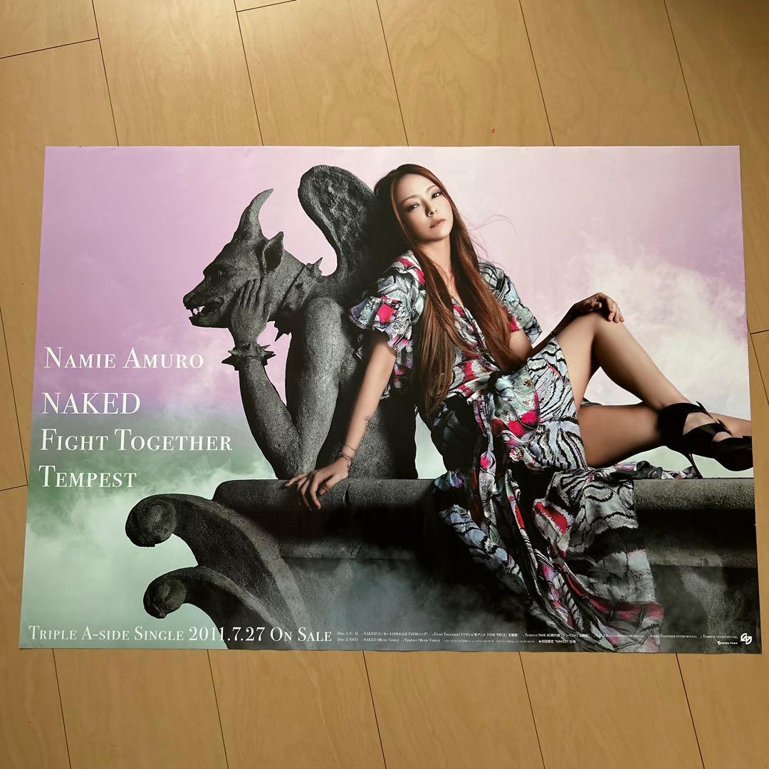 即購入ok!!】安室奈美恵『NAKED』非売品 告知ポスター - メルカリ