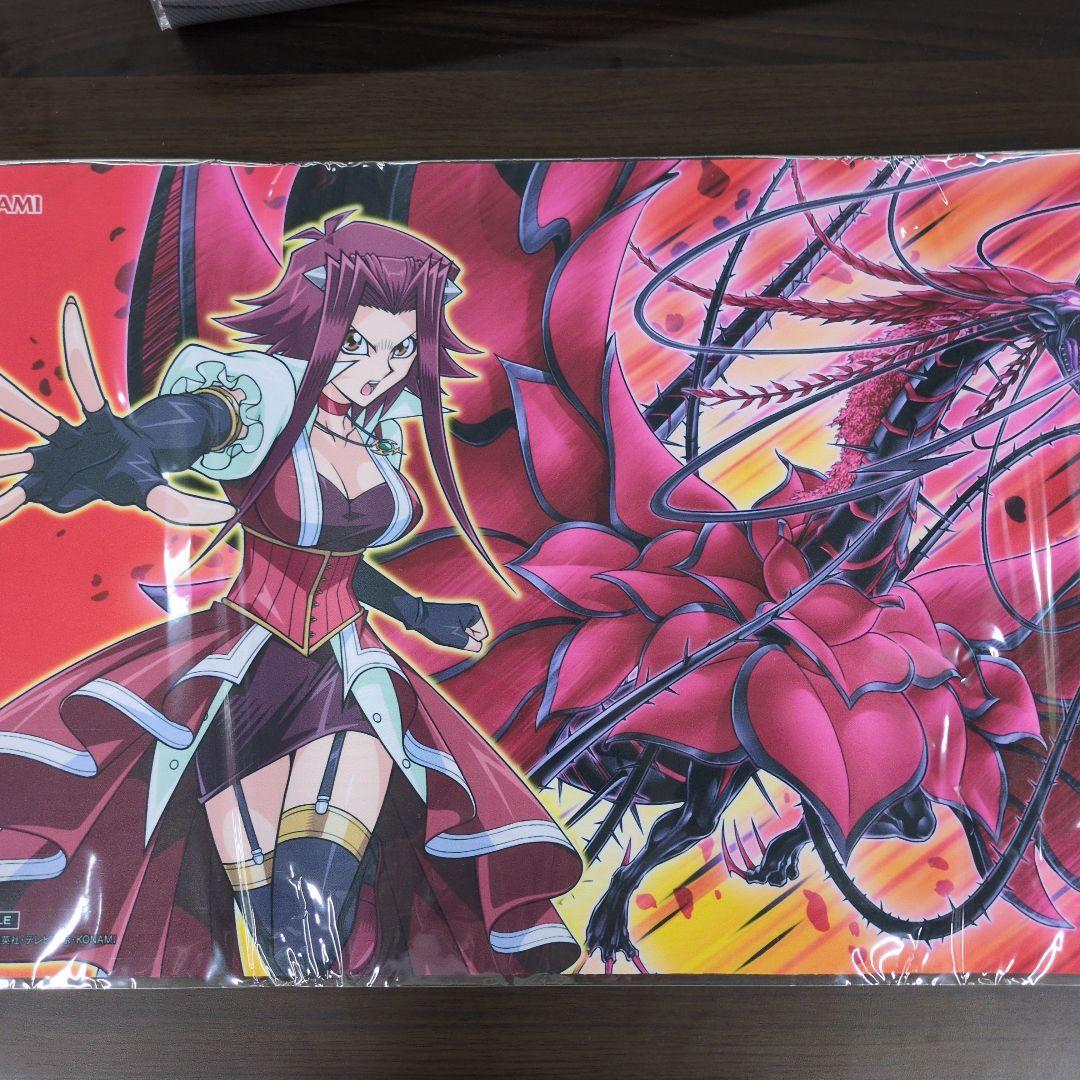 十六夜アキ ブラックローズドラゴン TSUTAYAトーナメント プレイマット