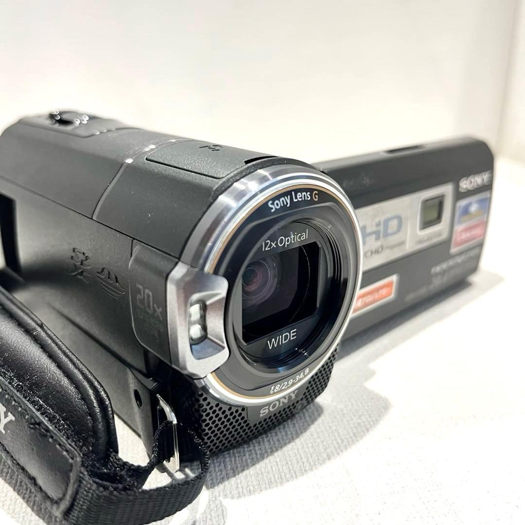 美品【動作確認ＯＫ】SONY　Handycam　HDR-PJ590V　付属品多数