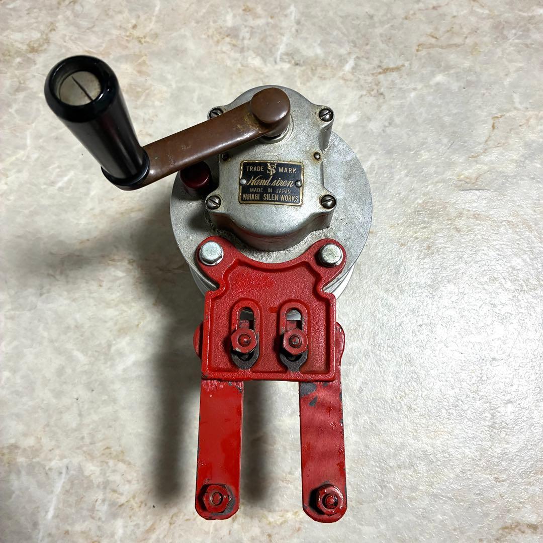 YAHAGI SILEN WORKS ハンドサイレン 手回し レトロの通販はau PAY