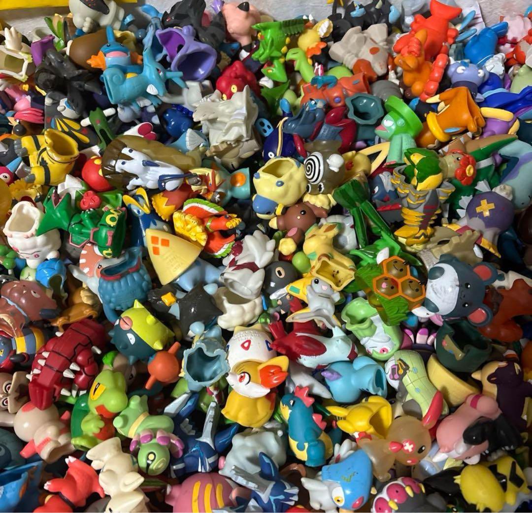 約1030匹 ポケモンキッズ クリア モンコレ 指人形 フィギュア カントー