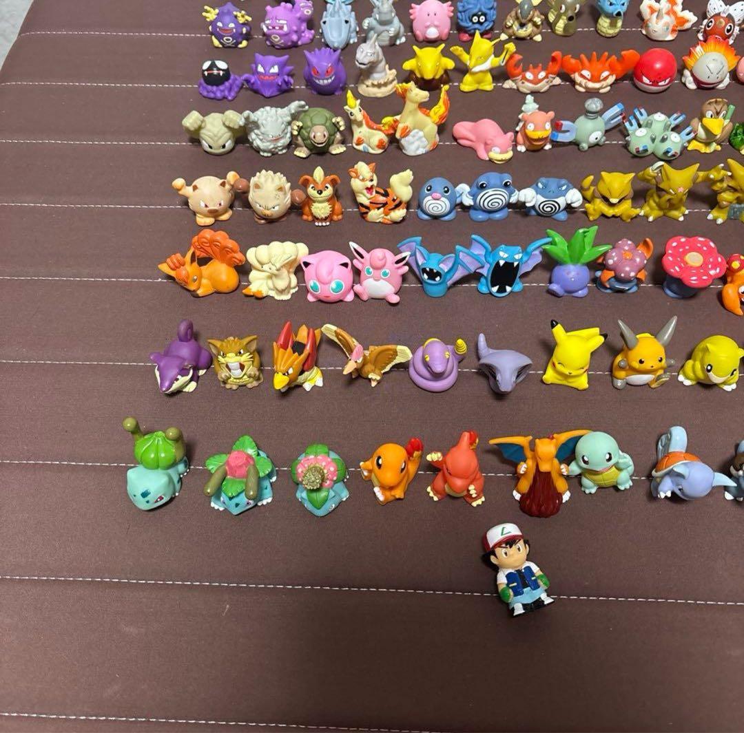 約1030匹 ポケモンキッズ クリア モンコレ 指人形 フィギュア カントー