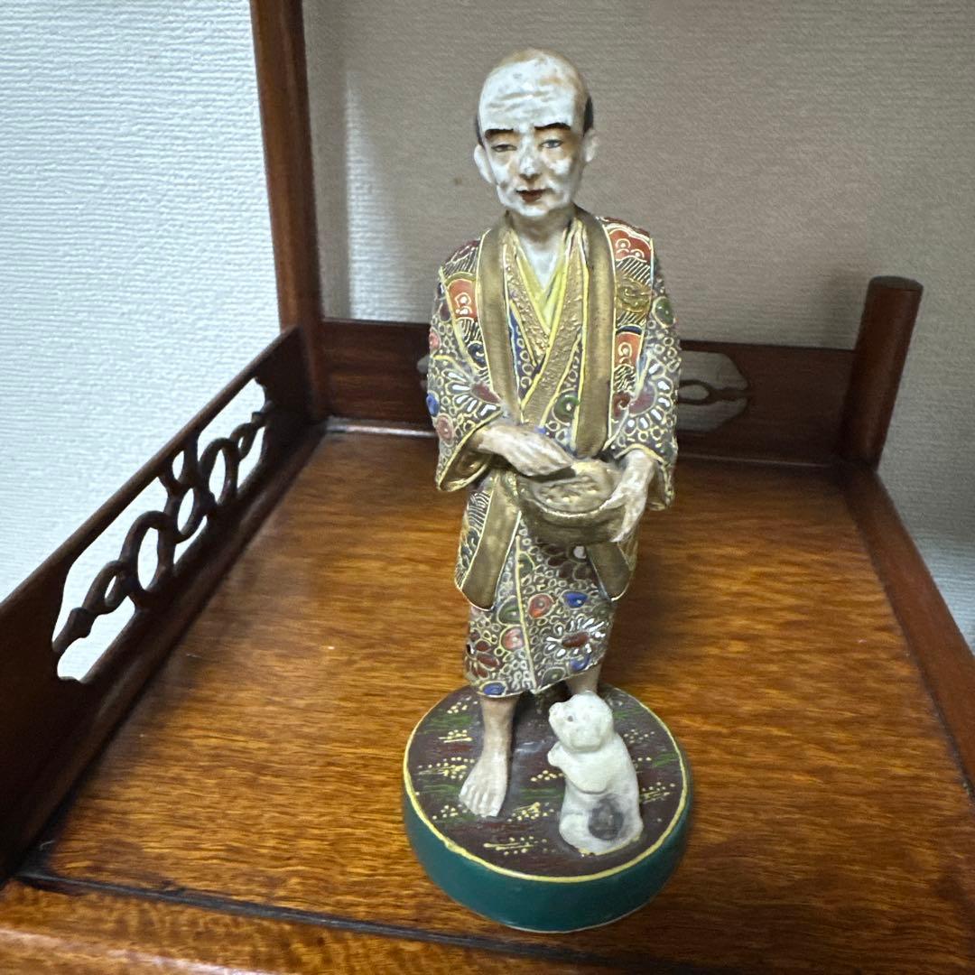 九谷焼 古九谷 色絵人形 時代物