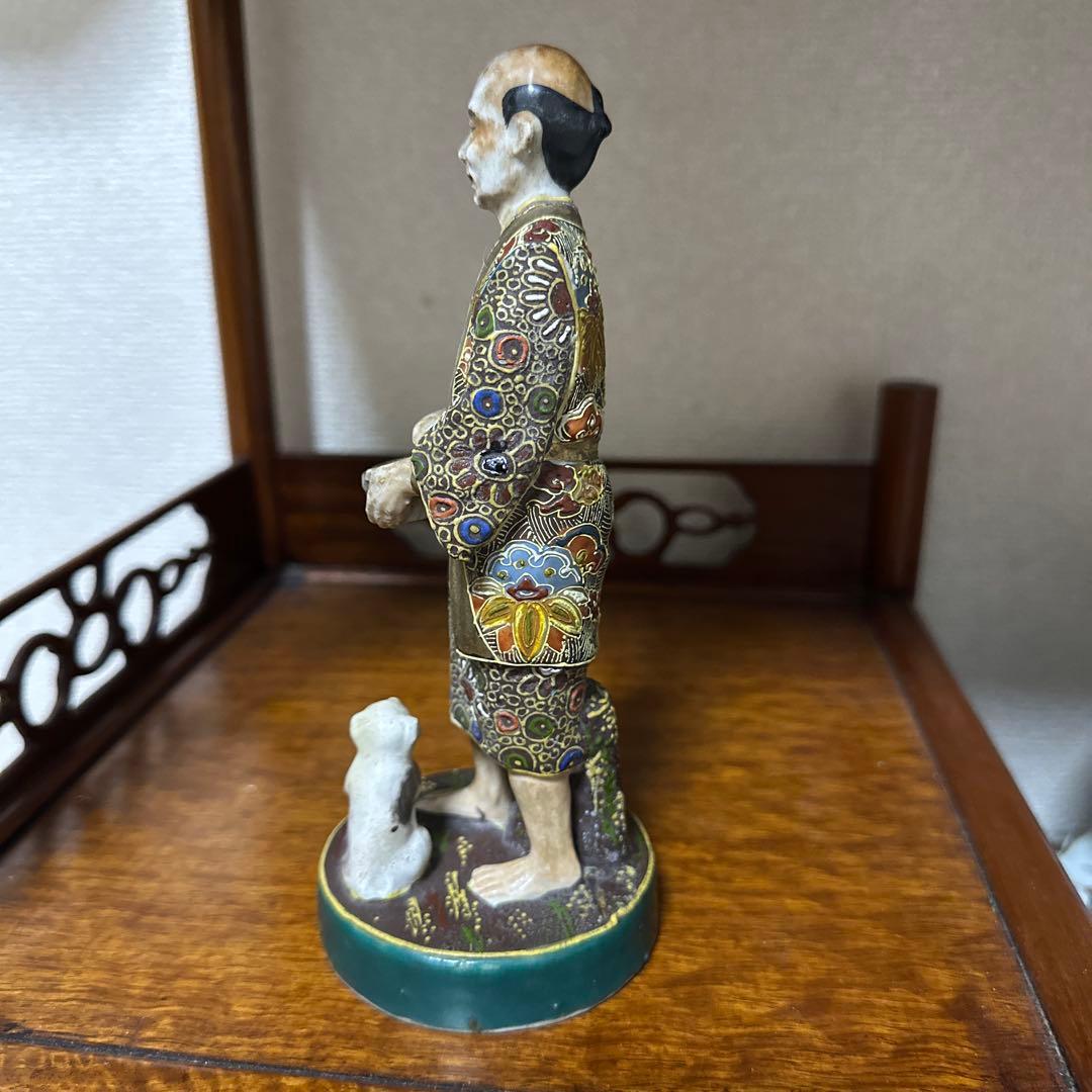 九谷焼 古九谷 色絵人形 時代物