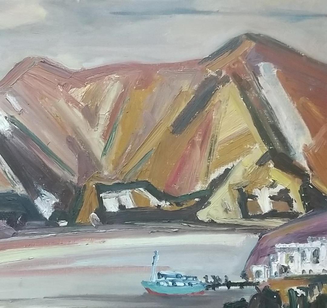 「箱根」'62 油絵 絵画 F10