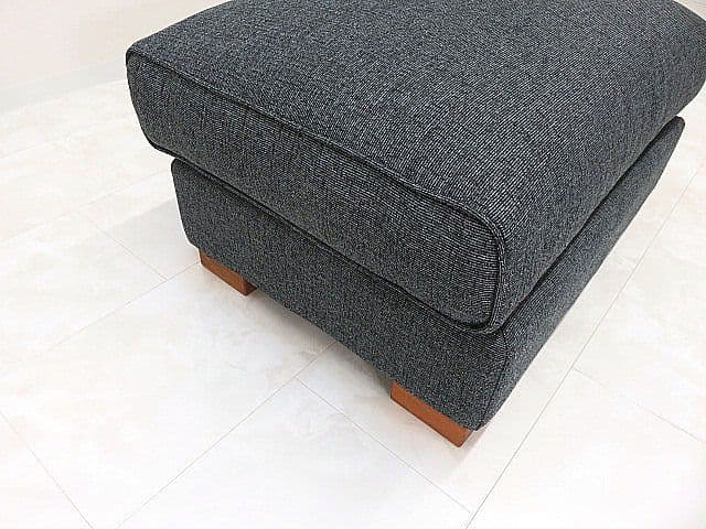 展示品　東京インテリア　フェザークッションオットマン　　スツール/腰掛/チェア