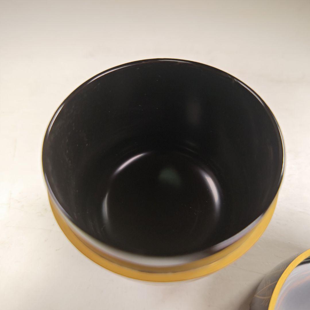 イ970 棗『若島丈久 宇内作』『芽張柳 棗 共箱』漆塗 蒔絵