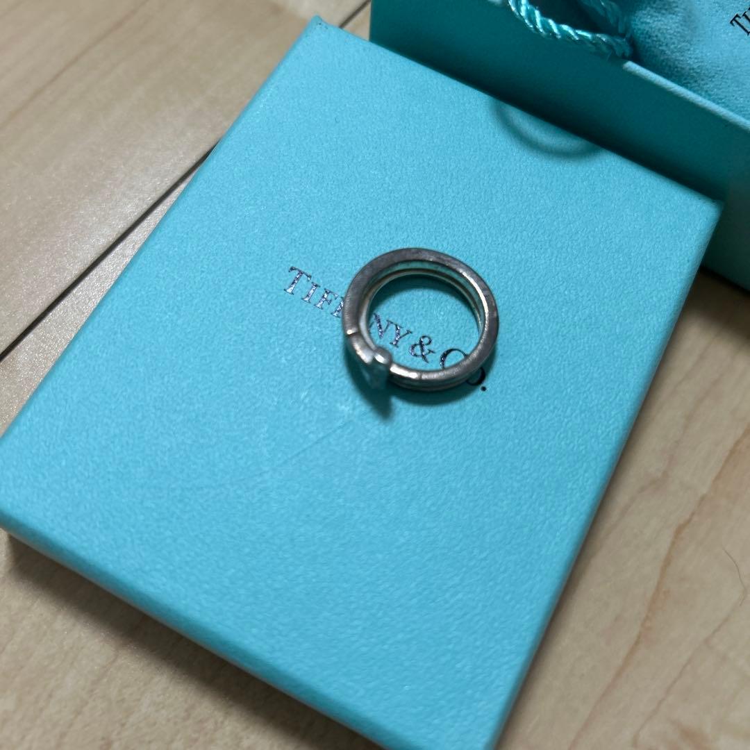 ティファニー TIFFANY Tスクエア ラップ リング 13号