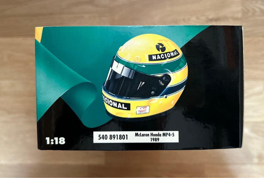 ミニチャンプス、アイルトンセナレーシングコレクションマクラーレンホンダ1989