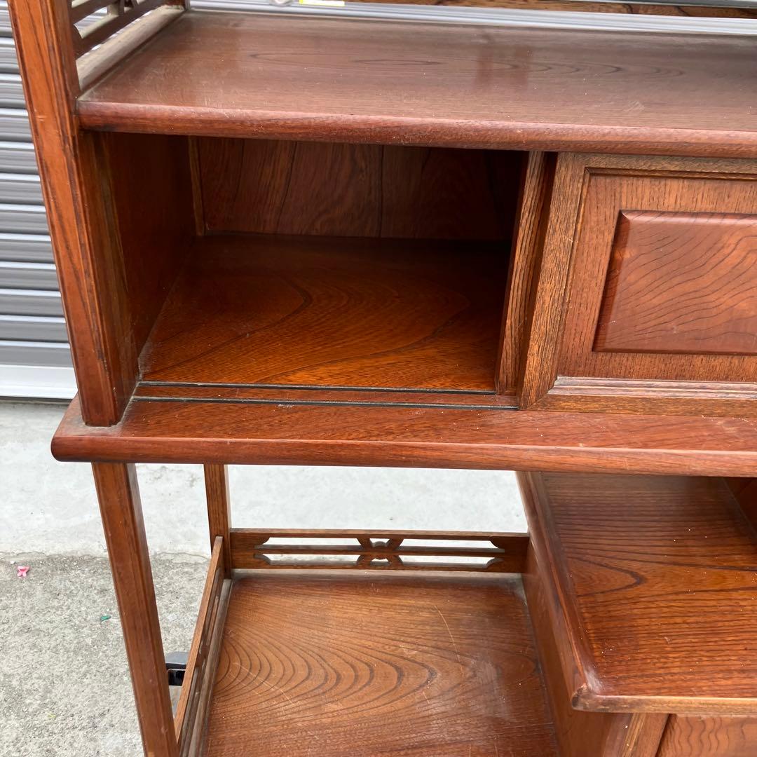 唐木家具 銘木 茶箪笥 飾り棚 中国骨董 サイドボード ビンテージ