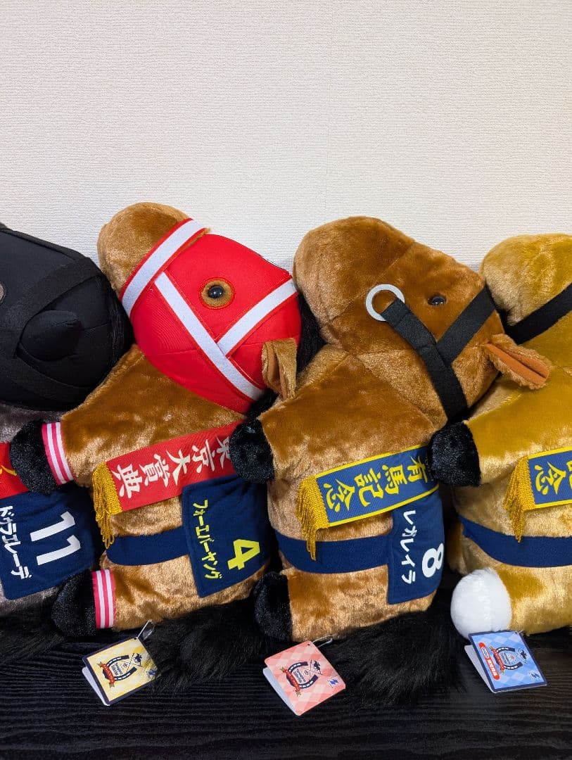 サラブレッドコレクションふわふわBIG6頭セット※希少GIGOオルフェーヴル含む