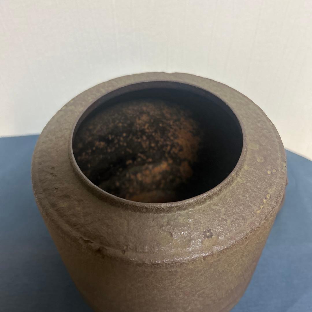 茶道具 鵬雲斎好 七徳釜 釜師紹栄造 鵬雲斎好遠山釜（