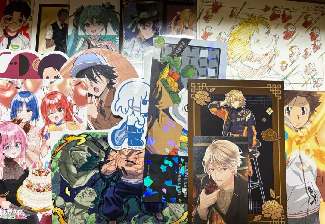 アニメ アニメグッズ キャラクターグッズ まとめ売り 大量 紙類 激安 ⑤