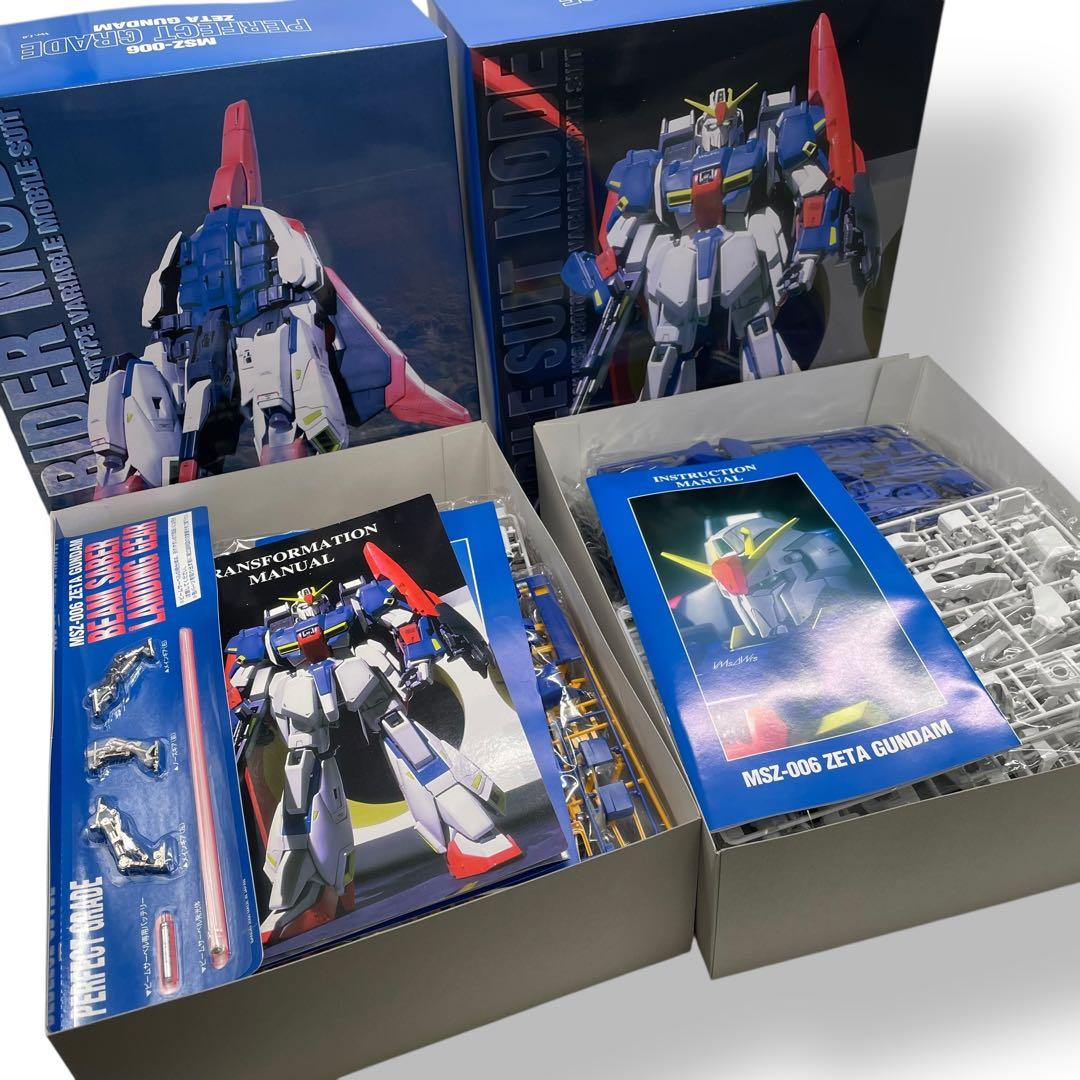 新品未使用 バンダイ プラモデル PG 1/60 MSZ-006 Z ガンダム
