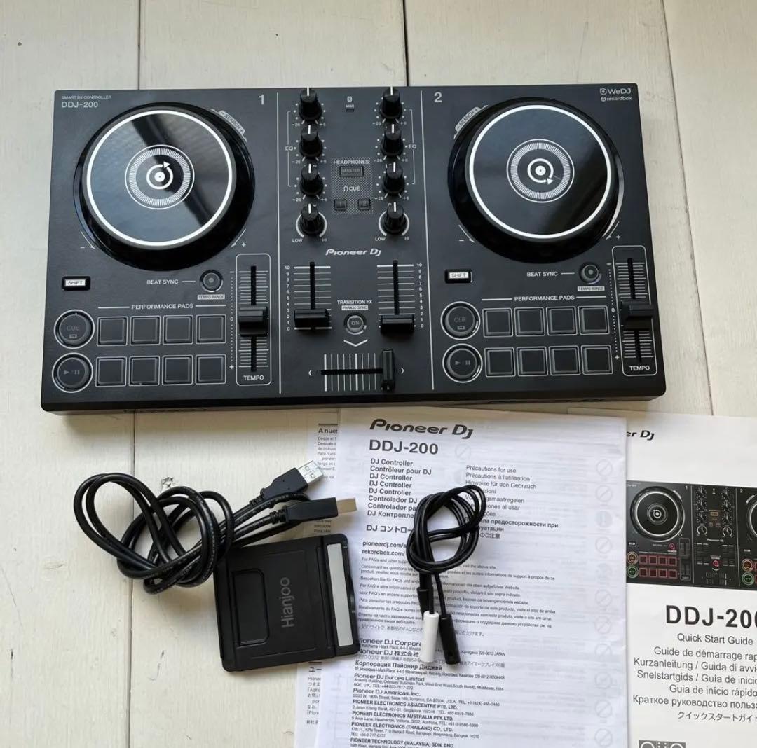 Pioneer DJ 注文 DDJ-200 付属品あり 美品】 Pioneer DJ DDJ-200
