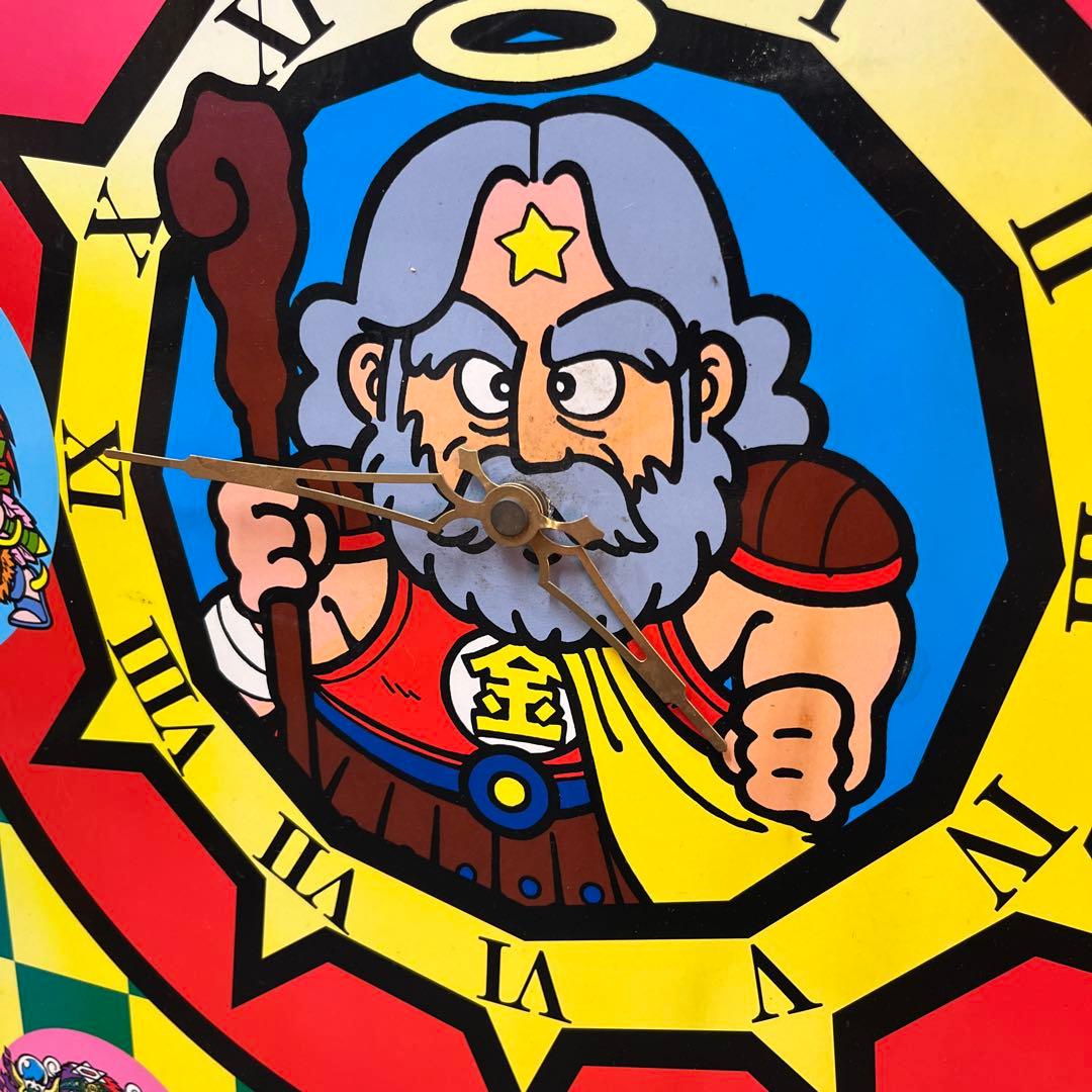 超希少！　ビックリマン　LOTTE パネル時計　稼働品　昭和　おもちゃ