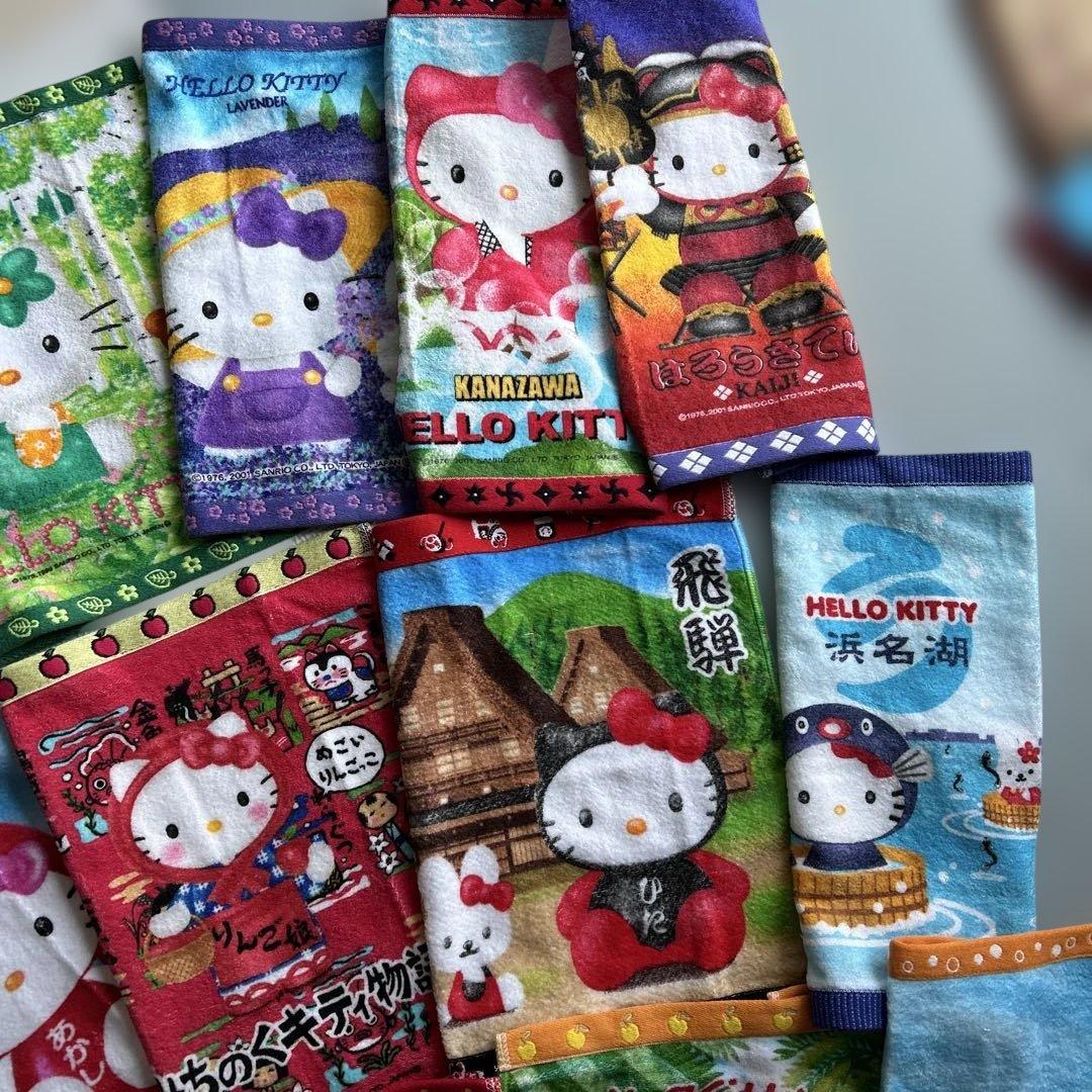 ハローキティ ご当地限定 タオル セット２６枚！レア