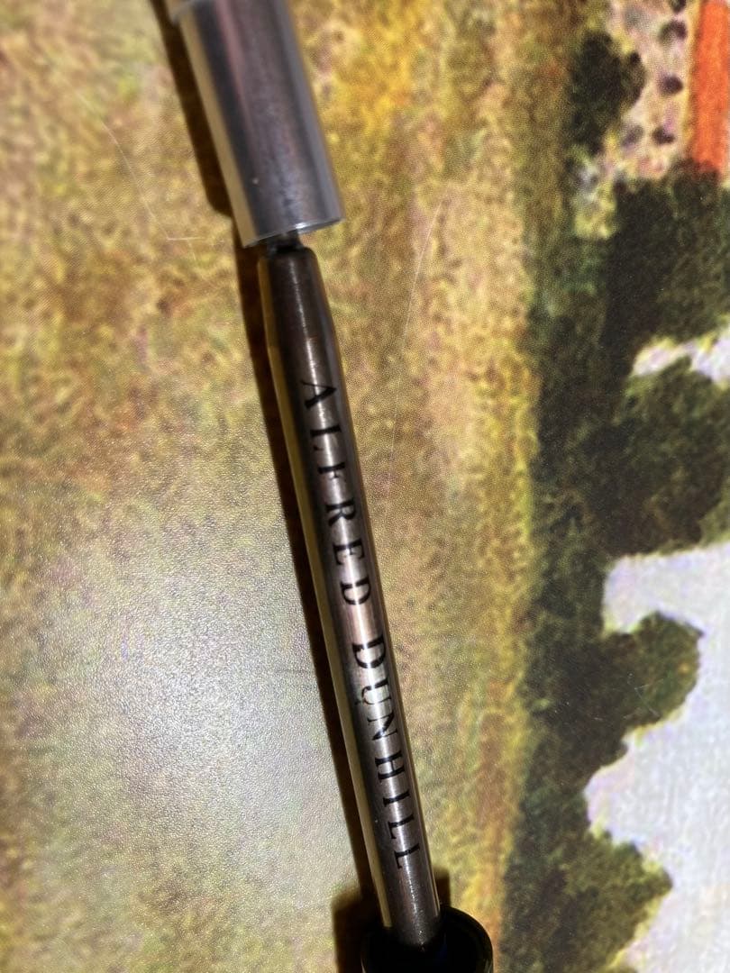 ダンヒル ボールペン カーボンファイバー ブラッシュトパラジウム