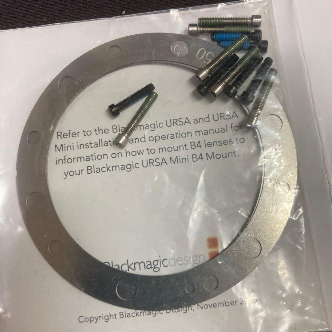 ビデオカメラ Blackmagic URSA Mini B4 Mount