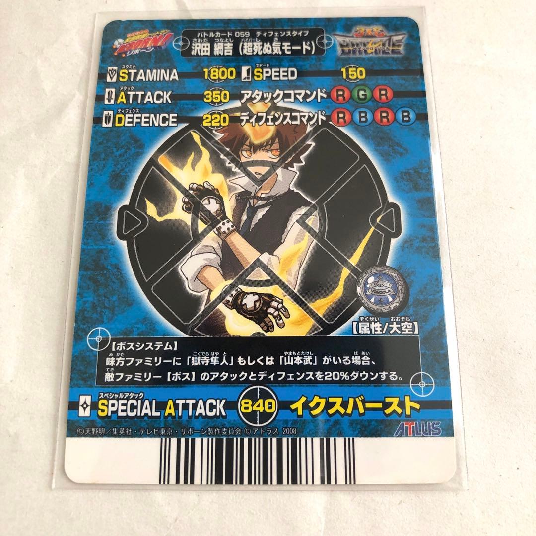 家庭教師ヒットマンREBORN！ サザンクロスバトル 沢田綱吉セット 家庭