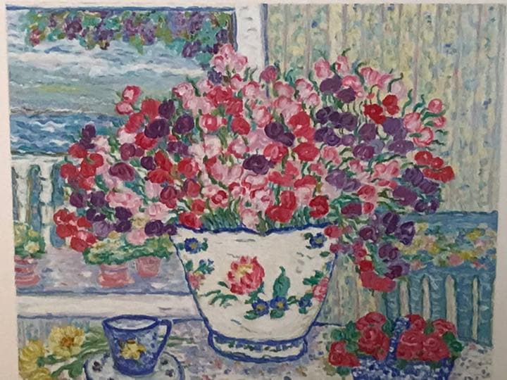 レスリー・セイヤー「マイセンベイス」シルクスクリーン 直筆サイン