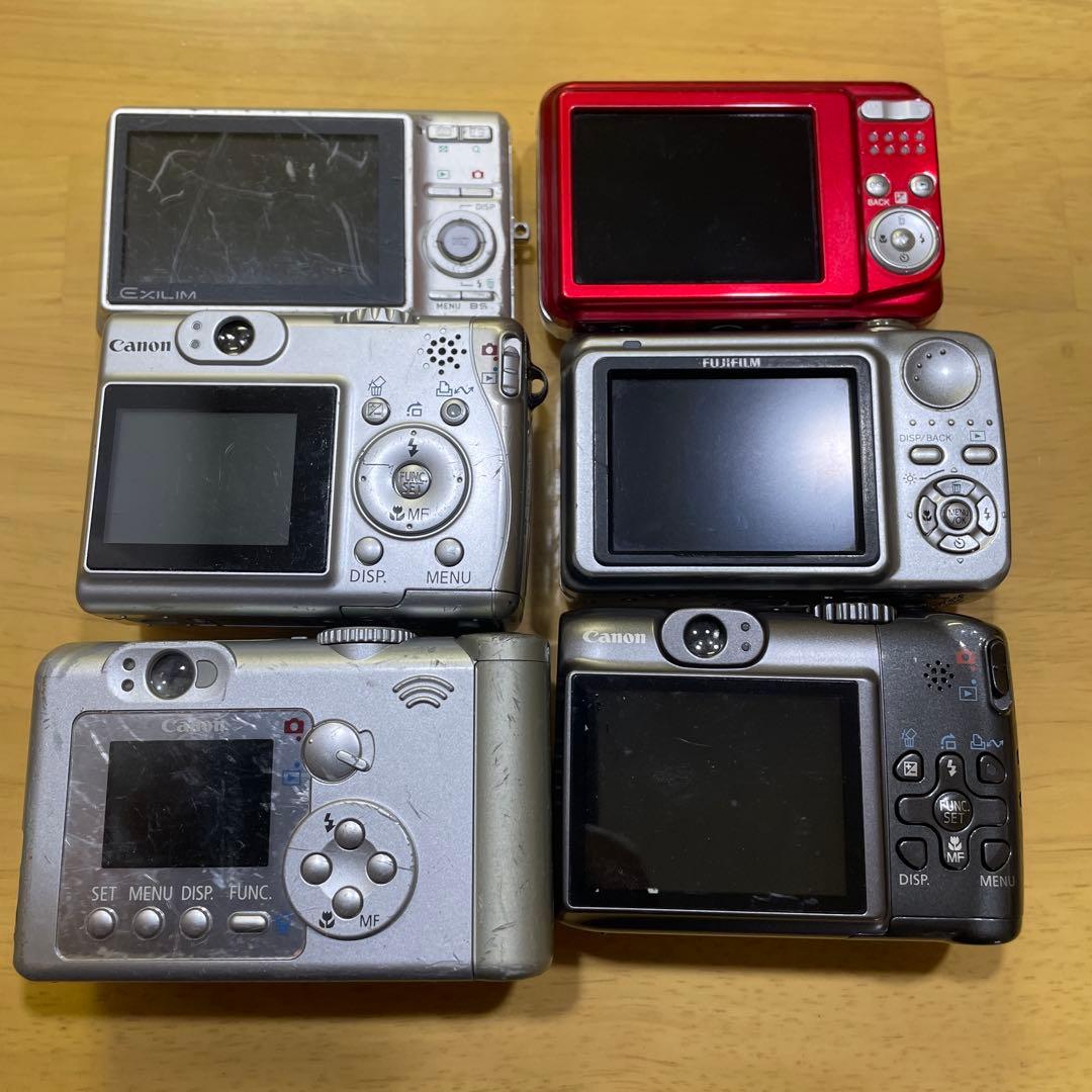 デジタルカメラ 6台 ジャンク デジタルカメラ 20点セット (未確認