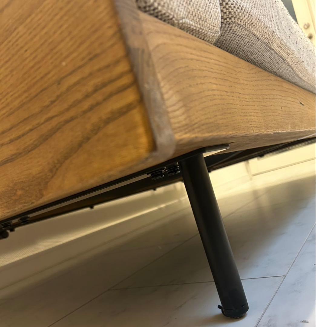 unicoウニコ TREL(トレル)カバーリングソファ 2.5人掛け+オットマン