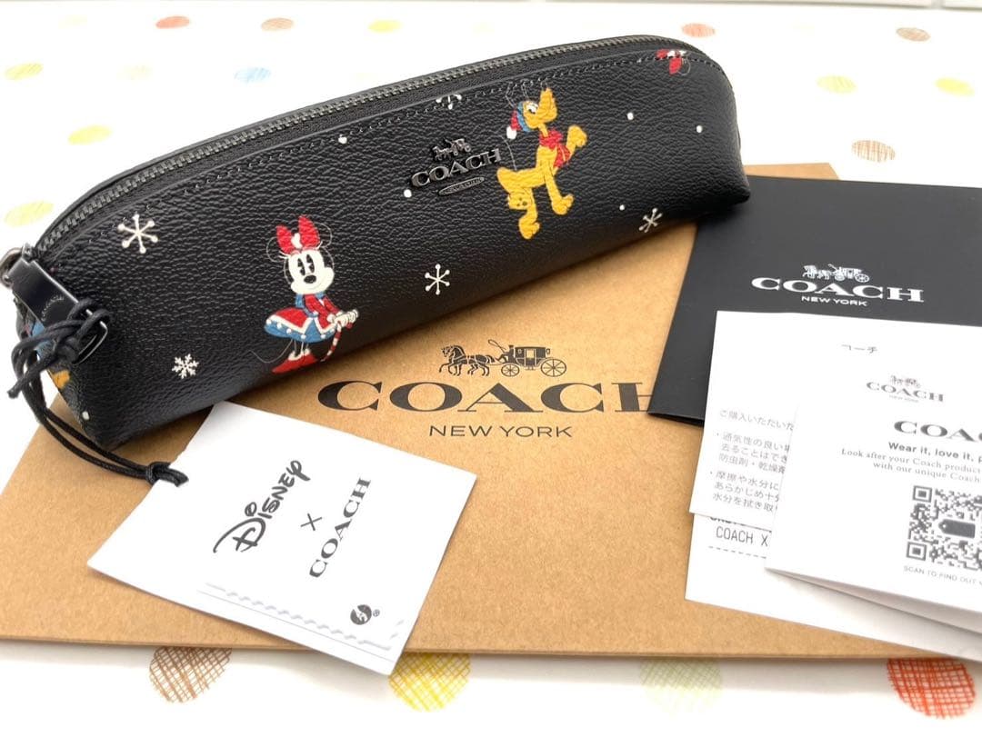 Disney X Coach ペンケース (Pattern 1) 【新品】Disney X Coach ペン