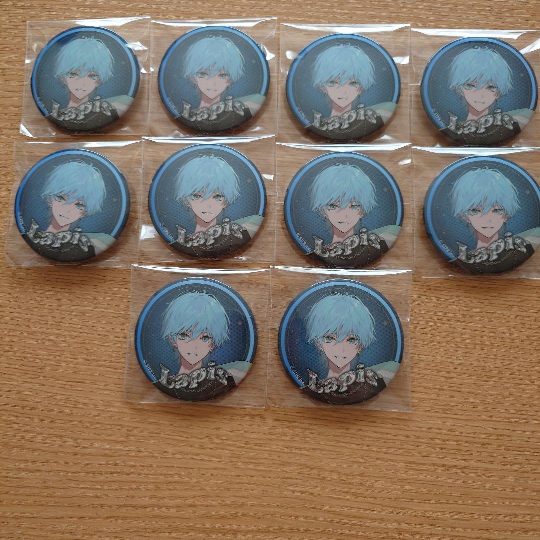 Lapisくん 1st Anniversary 等身缶バッジ めておら らぴすくん Lapis