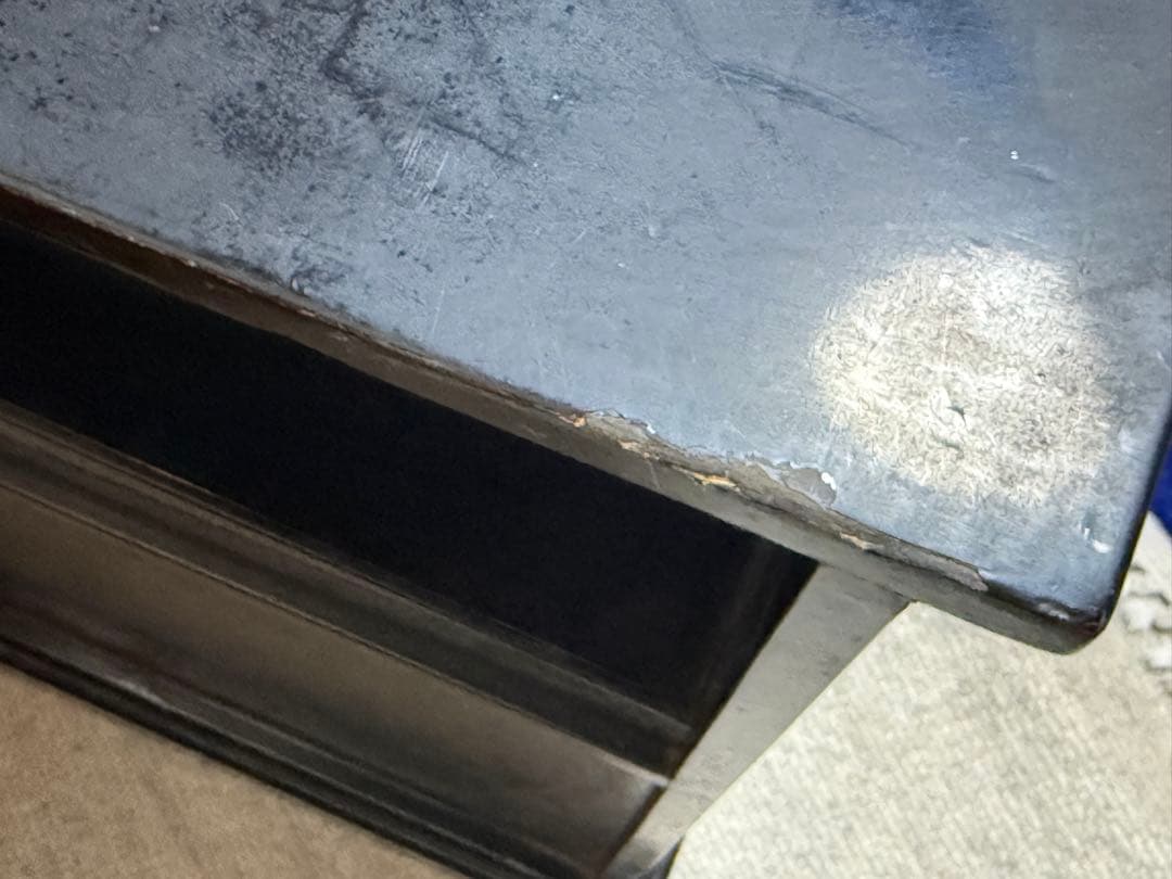 螺鈿付 山水人物図小箪笥 茶棚 送料込み260122 - メルカリ