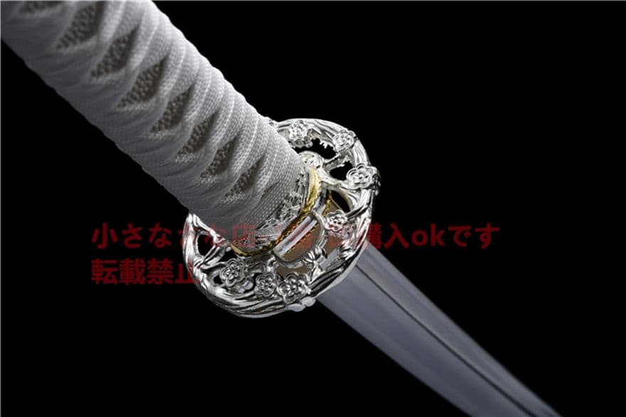【白雪】 武具　刀装具　日本刀　模造刀  居合刀