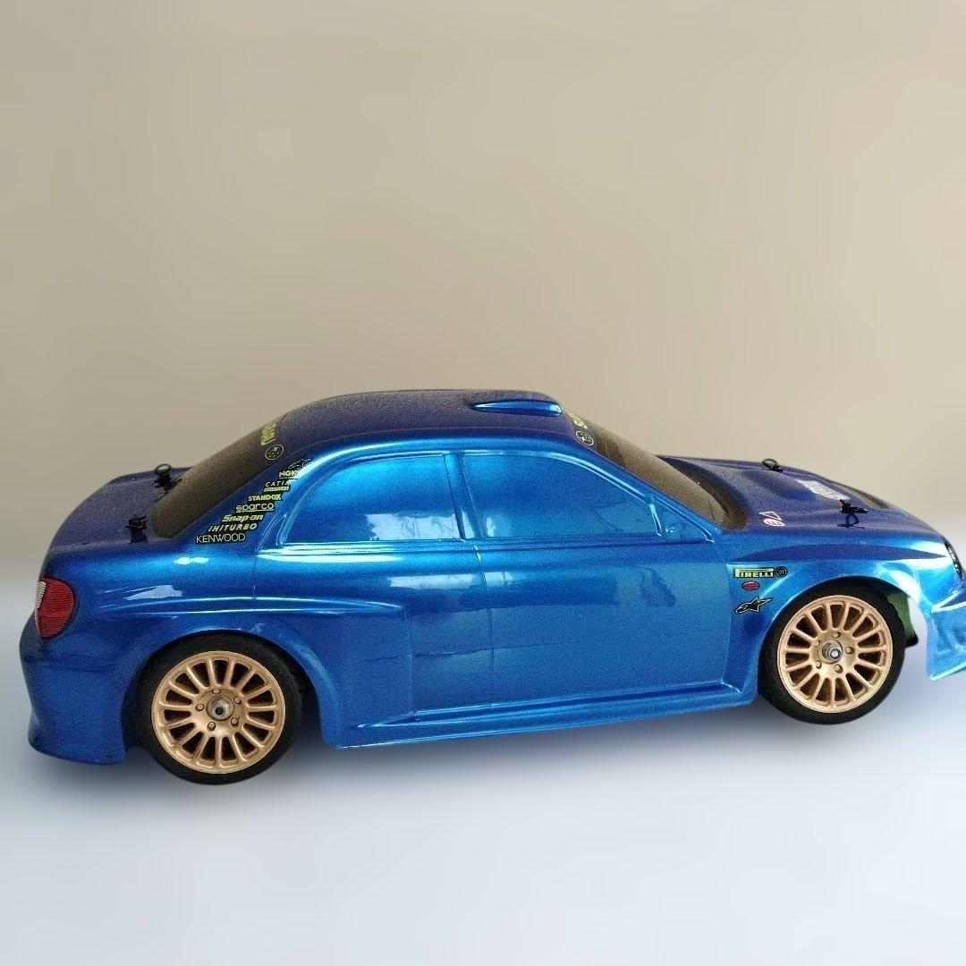 デアゴスティーニ　1/10 ラジコン　スバルインプレッサ ESC仕様