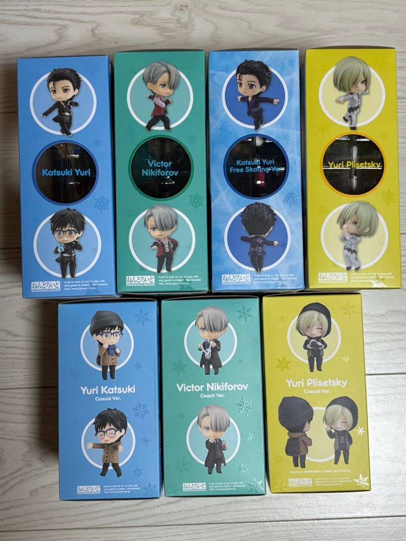 ユーリ!!! on ICE ねんどろいど　まとめ売り