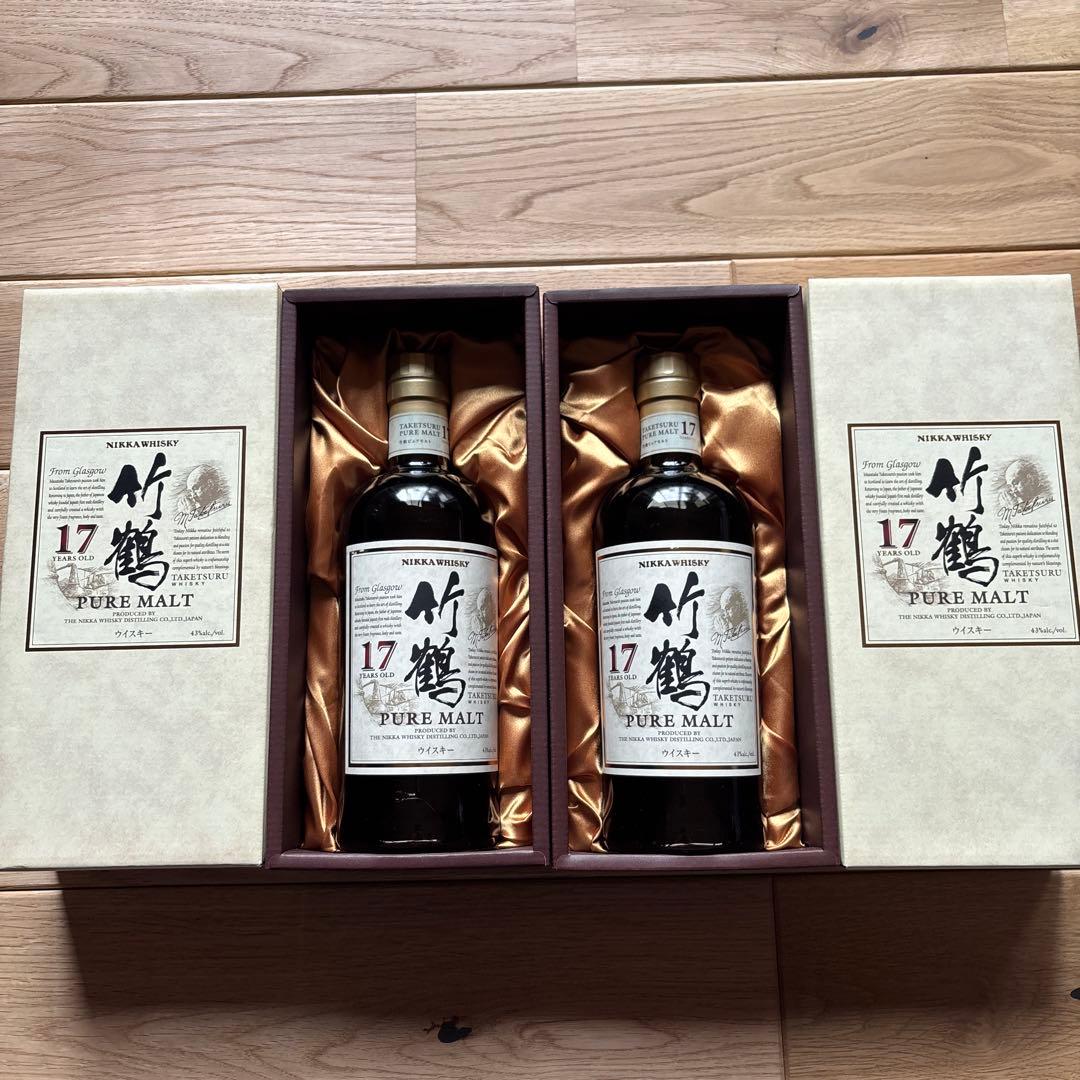 ☆竹鶴2本セット未開封最安値 未開封 響2本&竹鶴2本 セット