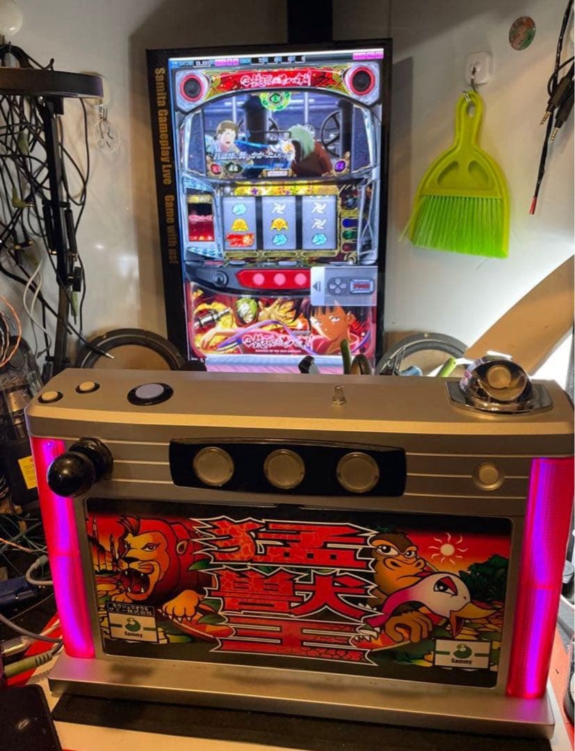 サミタ専用コントローラー 猛獣王モデル スピーカー内蔵 レバー＆両