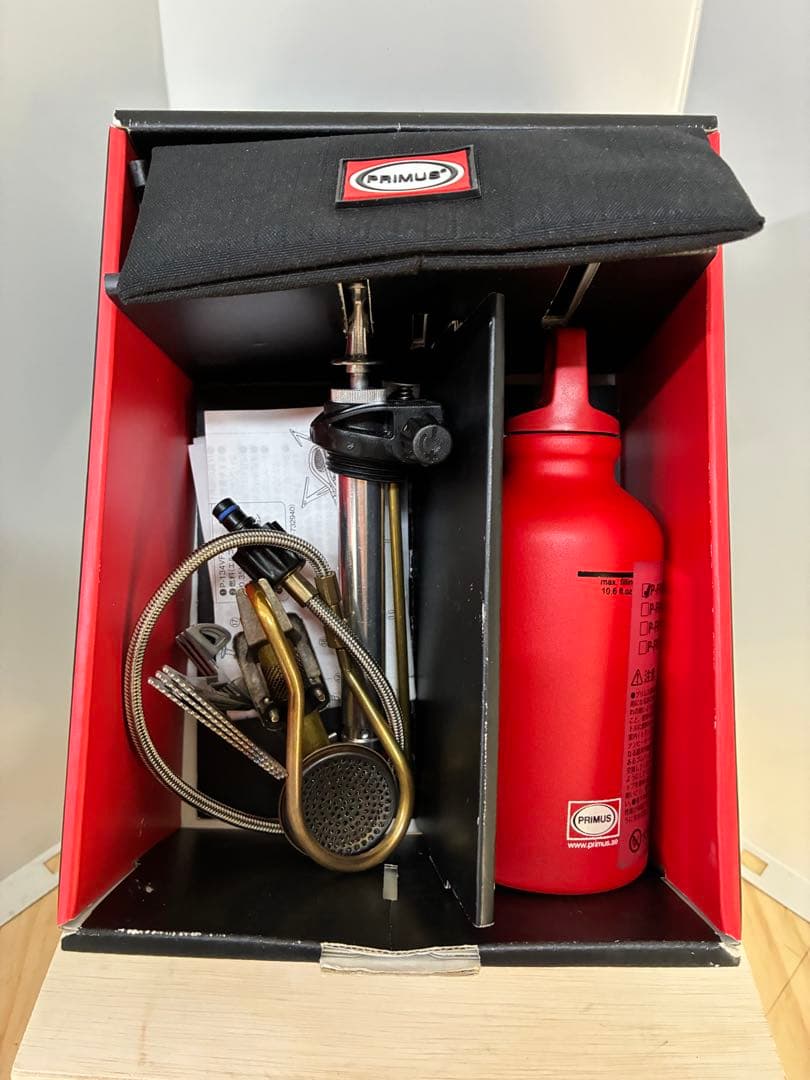 PRIMUS シングルバーナーコンロ 燃料ボトル付き
