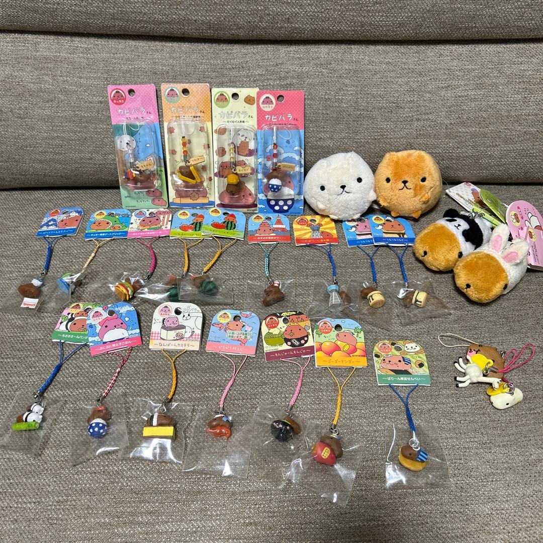 カピバラさん ご当地 ストラップ 根付け マスコット まとめ売り