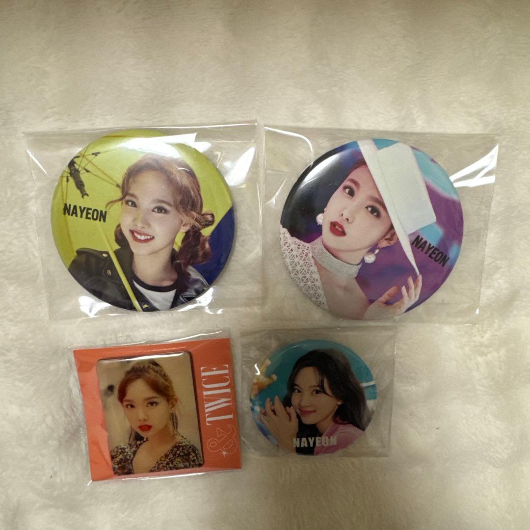 TWICE NAYEON ナヨン 缶バッジ ピンバッジ セット - メルカリ