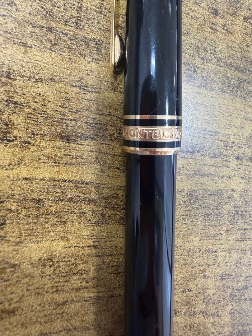 美品 MONTBLANC マイスターシュテュック ゴールドライン　芯なし