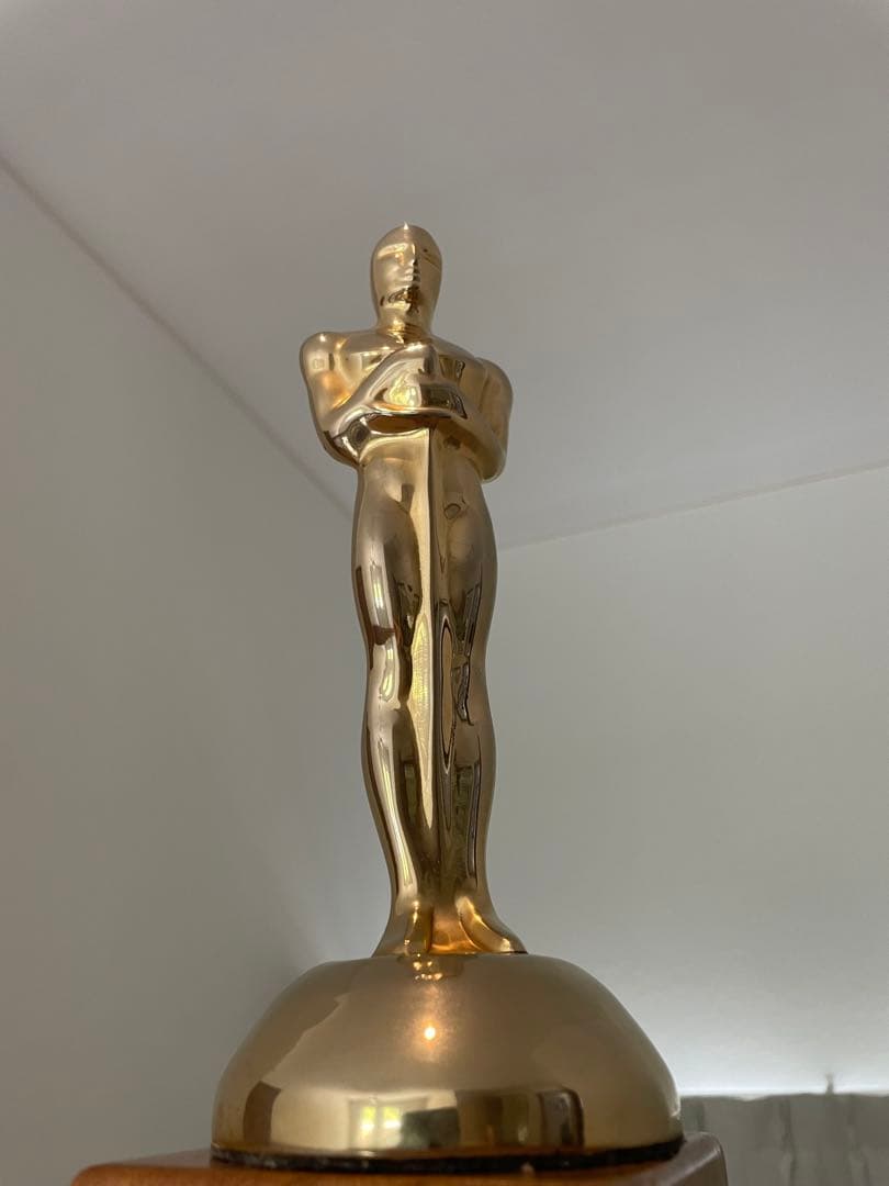 アカデミー賞】オスカー像 金属製 約25cm【OSCAR】ずっしり重い！