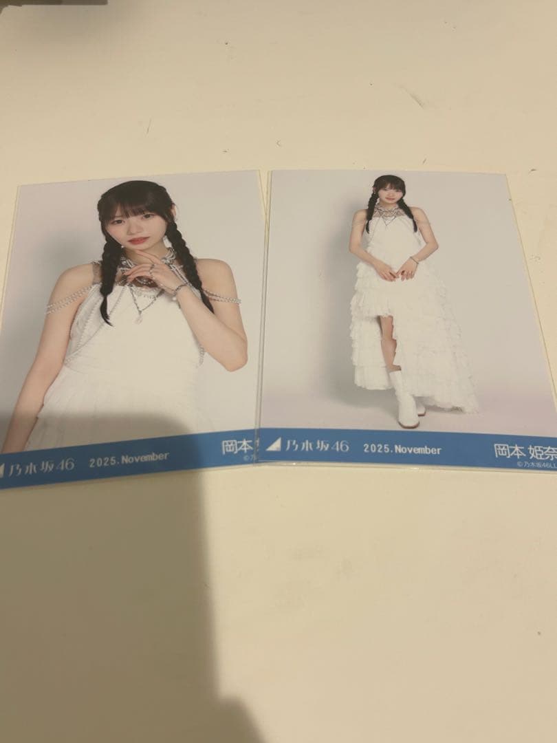 乃木坂46 スペシャル衣装47 生写真 セミコン 岡本姫奈 - メルカリ