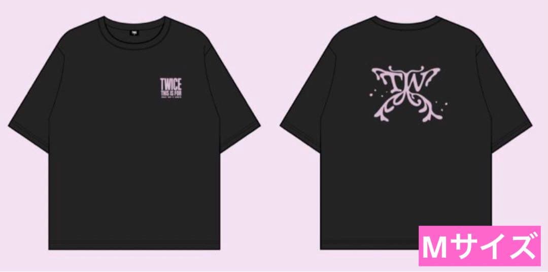 TWICE THIS IS FOR ワルツ￼￼ ソウルコン Tシャツ M