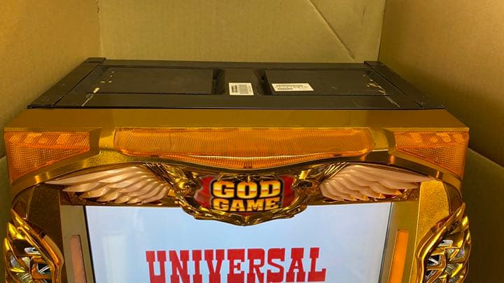 引取】ミリオンゴッド 神々の凱旋 埼玉発 小売業者 パチスロ実機