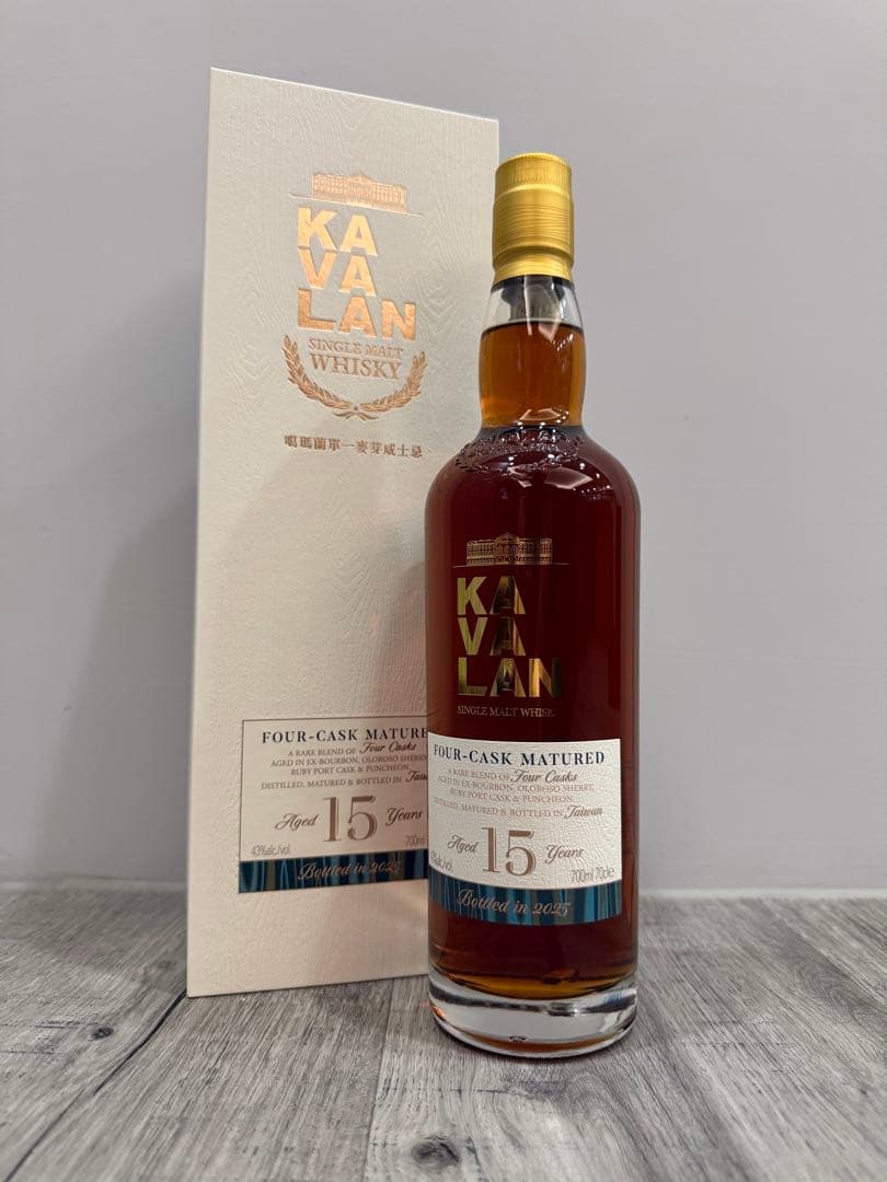 カバラン 初の15年年数熟成 数量限定 2025 KAVALAN 02