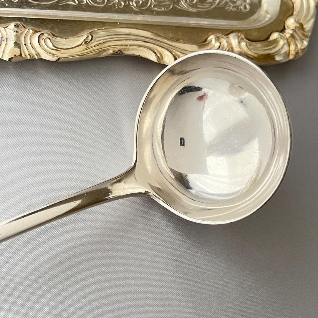 【Martin, Hall & Co】クイーンズパターン グレービーレードル